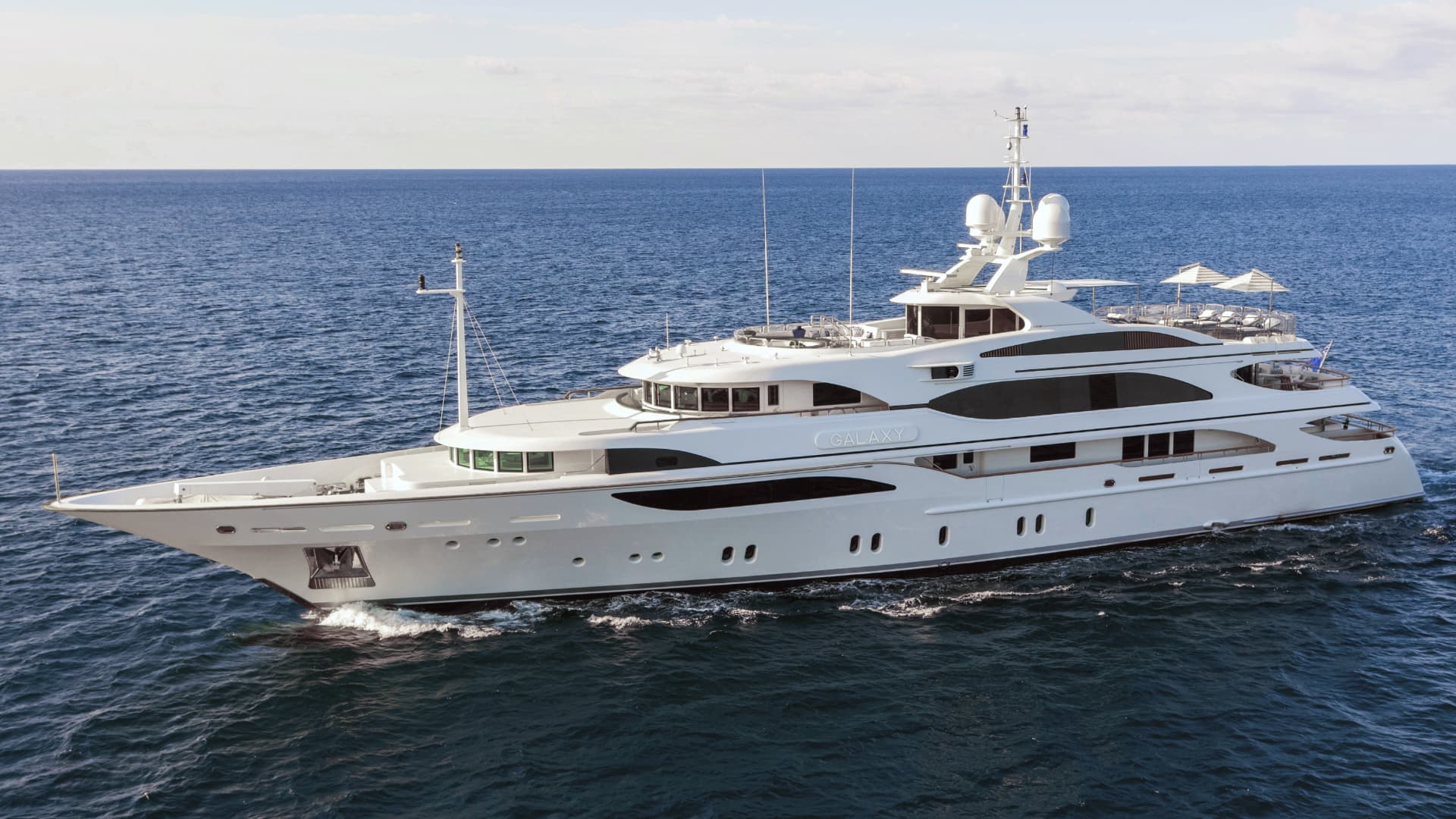 M/Y Galaxy — 56 m Benetti, Mediterranean